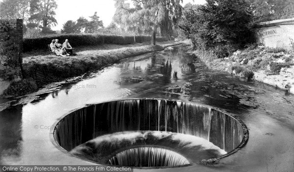 Photo of Ottery St Mary, The Weir Pool c.1955