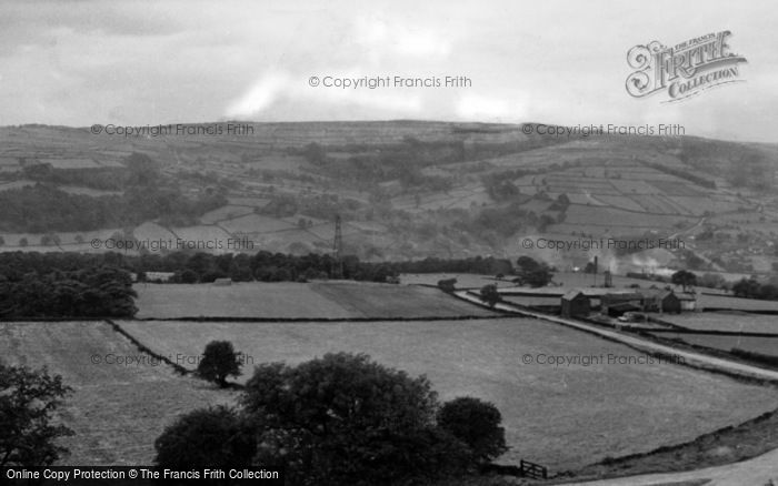 Photo of Oughtibridge, General View c.1960