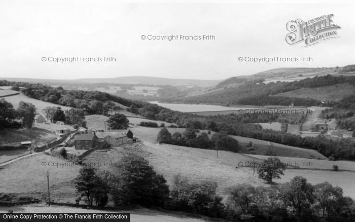 Photo of Oughtibridge, Middle Dam At Ewden From Brightholmlee c.1960