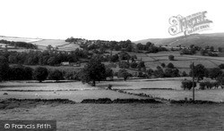 Oughtibridge, Old School House, Onesacre and Cold Well from Church c1960
