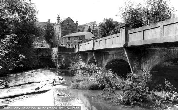 Photo of Oughtibridge, The Bridge And Cock Inn c.1960