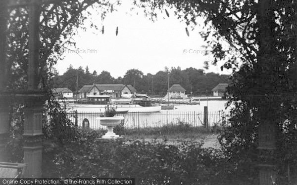 Photo of Oulton Broad, A Cameo c.1939