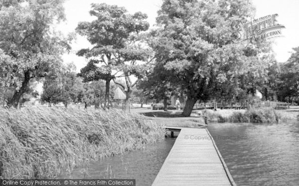 Photo of Oulton Broad, A Jetty c.1965