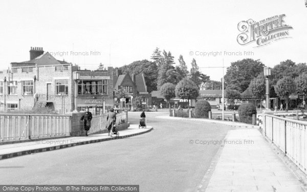 Photo of Oulton Broad, Bridge Road c.1955