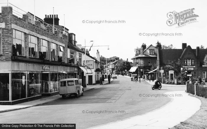 Photo of Oulton Broad, Bridge Road c.1955