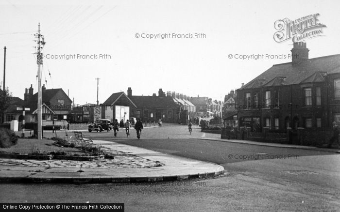 Photo of Oulton Broad, Bridge Road From The Cross Roads c.1955