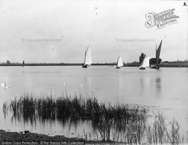 Photo of Oulton Broad, c.1890