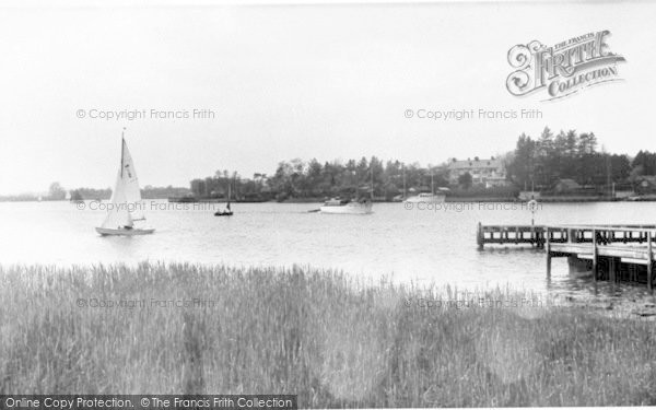Photo of Oulton Broad, c.1955