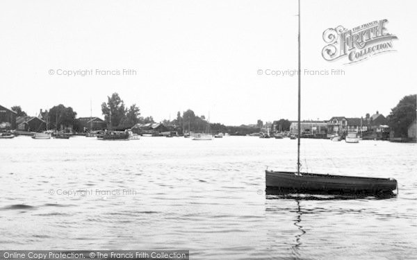 Photo of Oulton Broad, c.1955