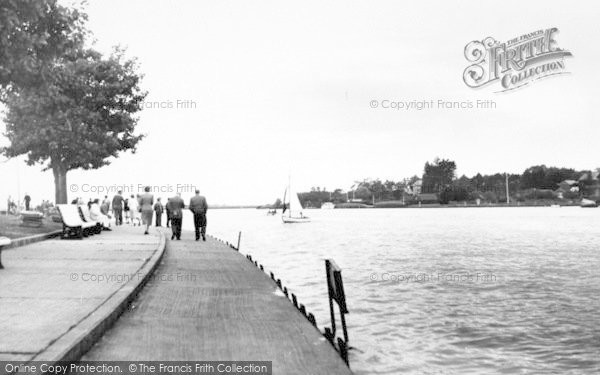 Photo of Oulton Broad, c.1955