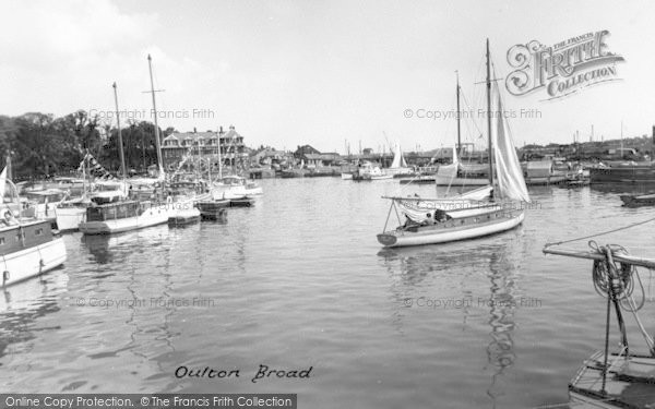 Photo of Oulton Broad, c.1960