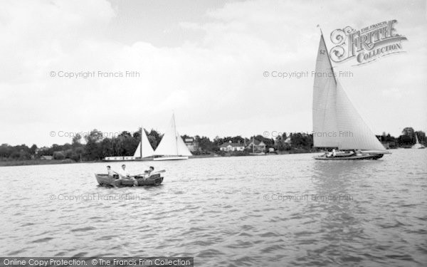 Photo of Oulton Broad, c.1960