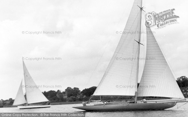 Photo of Oulton Broad, c.1960