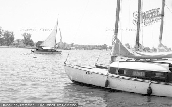 Photo of Oulton Broad, c.1965