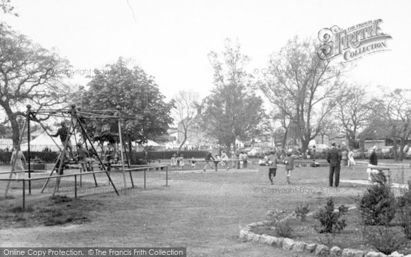 Photo of Oulton Broad, Children's Playground c.1955
