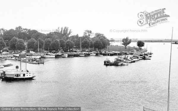 Photo of Oulton Broad, From The Wherry Hotel c.1960