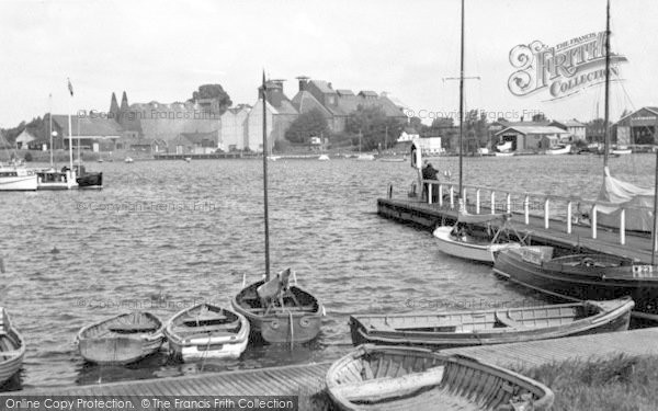 Photo of Oulton Broad, General View c.1955