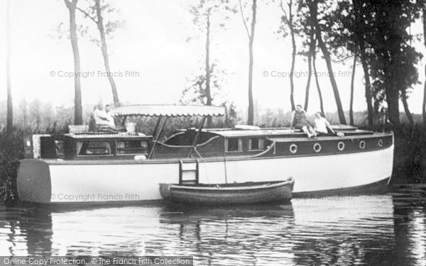 Photo of Oulton Broad, 'golden Eagle' c.1950