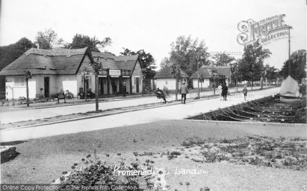 Photo of Oulton Broad, Promenade And Landing c.1939