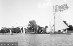 Sailing Boats c.1960, Oulton Broad
