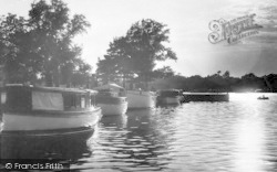 Sunset Staithe Side c.1939, Oulton Broad