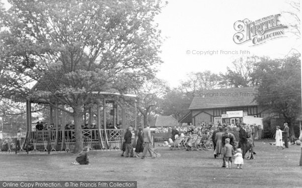 Photo of Oulton Broad, The Bandstand c.1955