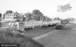 The Bridge c.1955, Oulton Broad