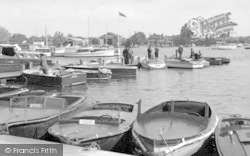 The Landing Stage c.1955, Oulton Broad