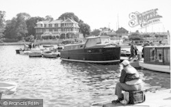 The Landing Stage c.1955, Oulton Broad