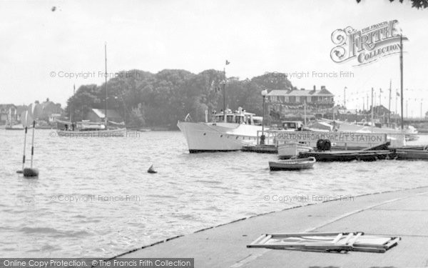Photo of Oulton Broad, The Yacht Station c.1955
