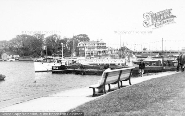 Photo of Oulton Broad, Yacht Station c.1955