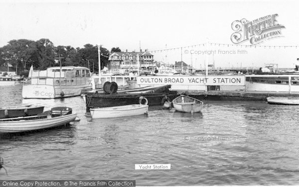 Photo of Oulton Broad, Yacht Station c.1965