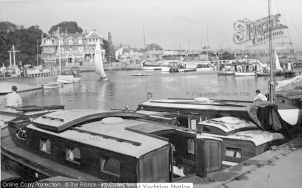 Photo of Oulton Broad, Yachting Station c.1950