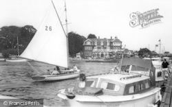 Yachts And The Wherry Hotel c.1965, Oulton Broad