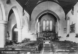 Church Interior 1900, Oulton