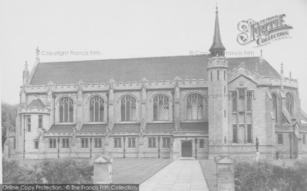 Photo of Oundle, The School Chapel c.1950