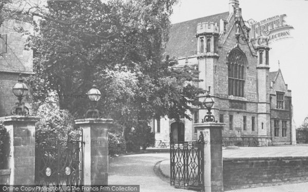 Photo of Oundle, The School, Great Hall c.1950