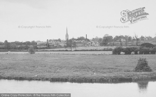 Photo of Oundle, View From The Bridge c.1950