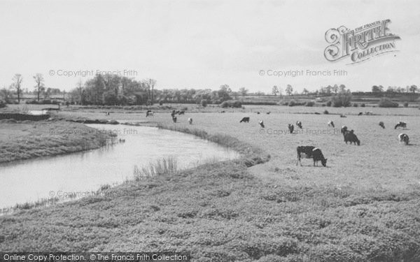 Photo of Oundle, View From The Bridge c.1955