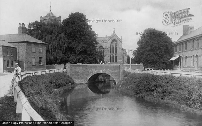 Photo of Outwell, Church And River 1901