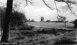 Common And Windmill c.1960, Outwood