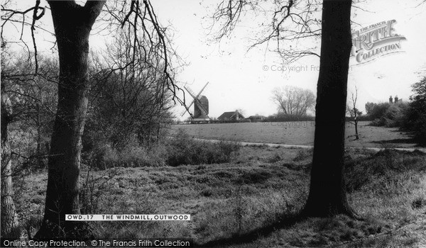 Photo of Outwood, The Windmill c.1955