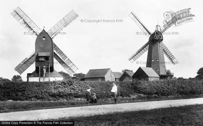 Photo of Outwood, The Windmills 1906