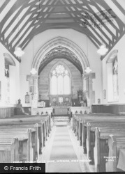 Church Of St Anne Interior c.1960, Over Haddon