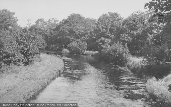 Photo of Over Kellet, The Canal At Capernwray c.1955