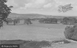 The View From Hall Garth Hotel c.1960, Over Kellet
