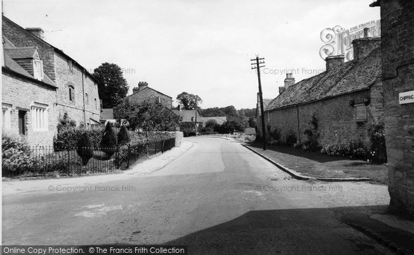 Photo of Over Norton, The Village c.1960