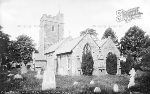 Photo of Over Stowey, Church Od St Peter And St Paul 1895