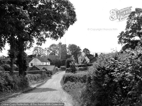 Photo of Over Stowey, The Village 1929