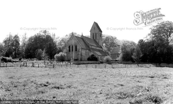 Photo of Over Wallop, St Peter's Church c.1965